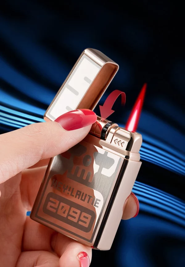 Briquet Métallique Allumage Induction – Image 4