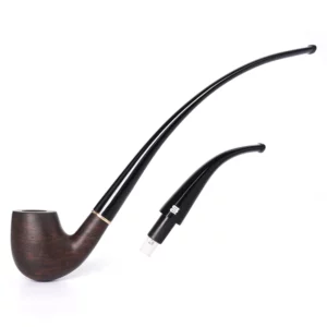 Pipe à Tabac 2 en 1 en Bois Kevazingo – Élégance et Polyvalence