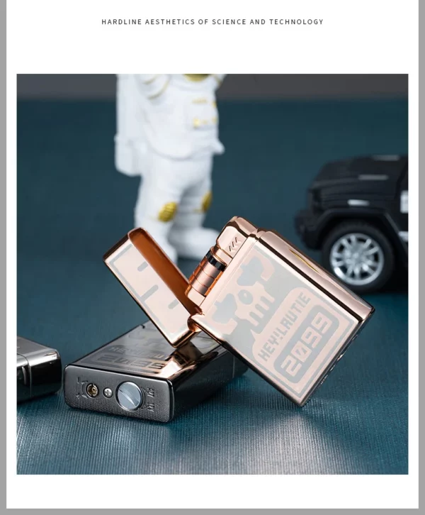 Briquet Métallique Allumage Induction
