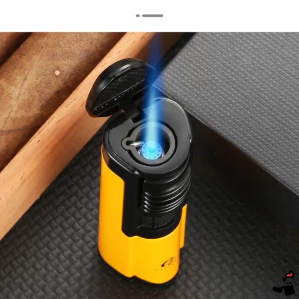 Briquet GALINER 1 Jet Torche Compact Acier Flamme