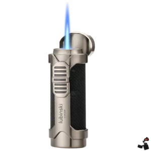 LUBINSKI Briquet Cigare Jet Perce-Cigare Support