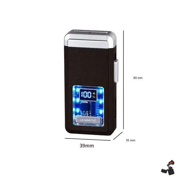 Briquet Commande Vocale - Flamme Extra Large Taille