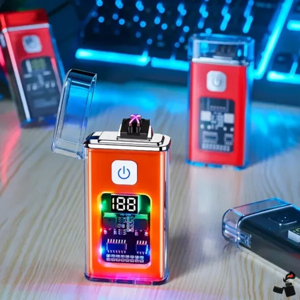 Briquet Électrique Plasma Double ARC Ouvert
