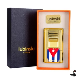 Briquet Cigare 1 Jet – Coupe‑Cigare Poinçon LUBINSKI