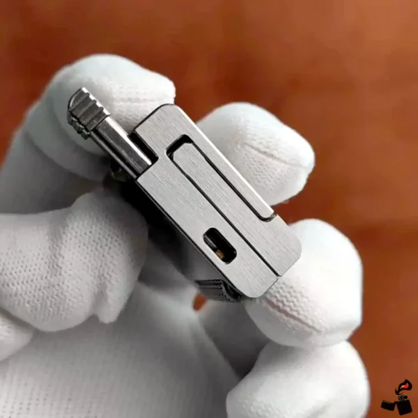 Briquet Mini en Titane – Compact Haut de Gamme Essence Pierre