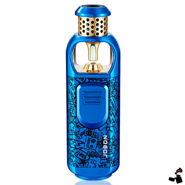 Briquet Torche à Flamme Bleue – Rechargeable Bleu 2