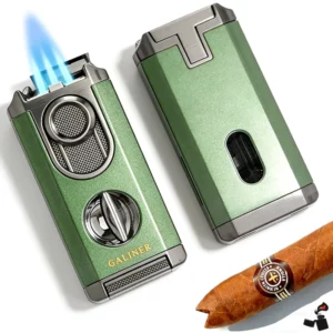 GALINER Briquet Torche 3 Jets Coupe-V