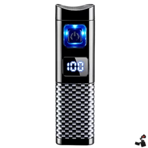 Briquet Triple Flamme Jet – Coupe-Cigare Intégré USB Gaz