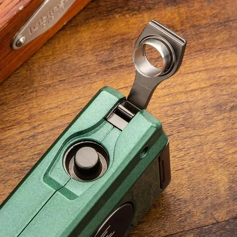 🔥 LUBINSKI Briquet Cigare Flamme Bleue – Coupe‑Cigare + Poinçon Intégré 5 🔥 LUBINSKI Briquet Cigare Flamme Bleue – Coupe‑Cigare + Poinçon Intégré – Image 5