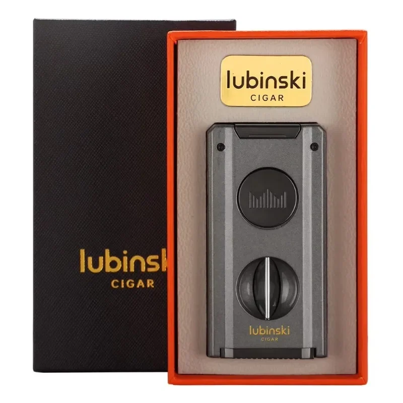 🔥 LUBINSKI Briquet Cigare Flamme Bleue – Coupe‑Cigare + Poinçon Intégré 7 🔥 LUBINSKI Briquet Cigare Flamme Bleue – Coupe‑Cigare + Poinçon Intégré – Image 7