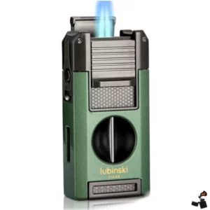 LUBINSKI Double Torche Aiguille Coupe-V et Support