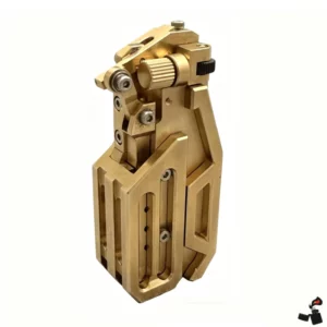 Briquet Mécanique Laiton à Essence – Steampunk