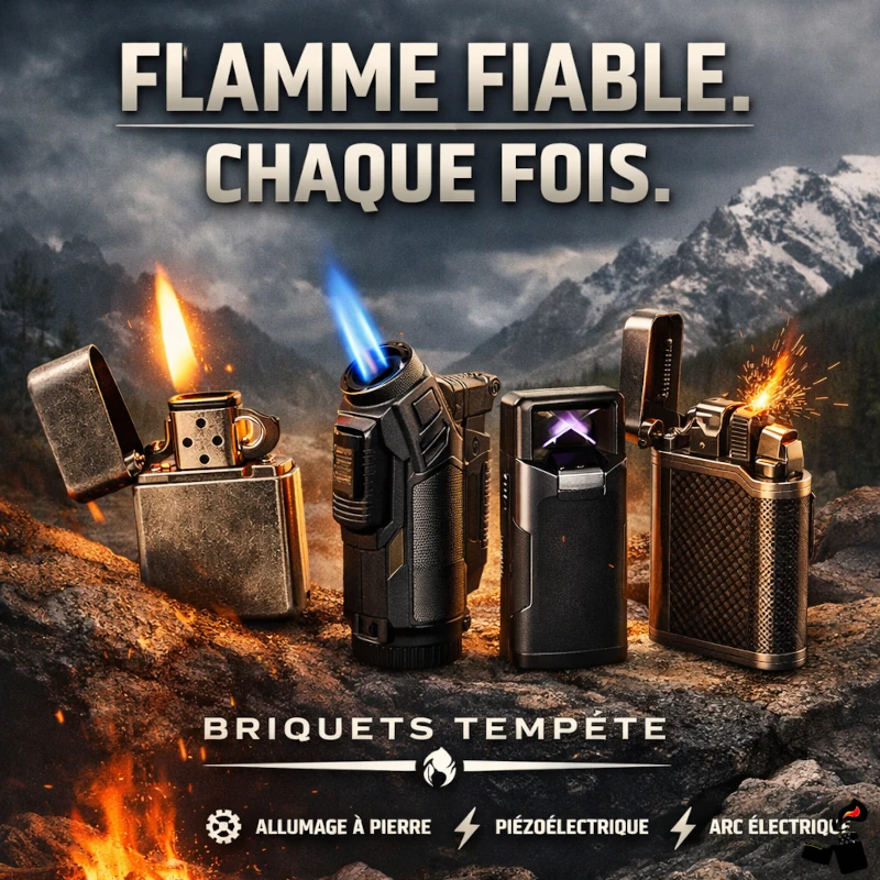 Briquet Tempête