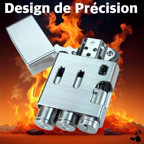 Briquet de précision et de style sophistiqué