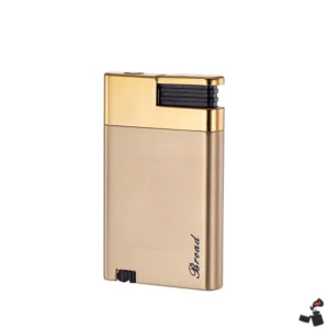 Briquet Tempête Flammes Bleues Réglable Ultra-Plat