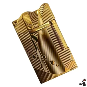Briquet à Essence Laiton Molette Latérale