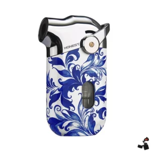Briquet HONEST 1 Flamme Bleue Motif Porcelaine