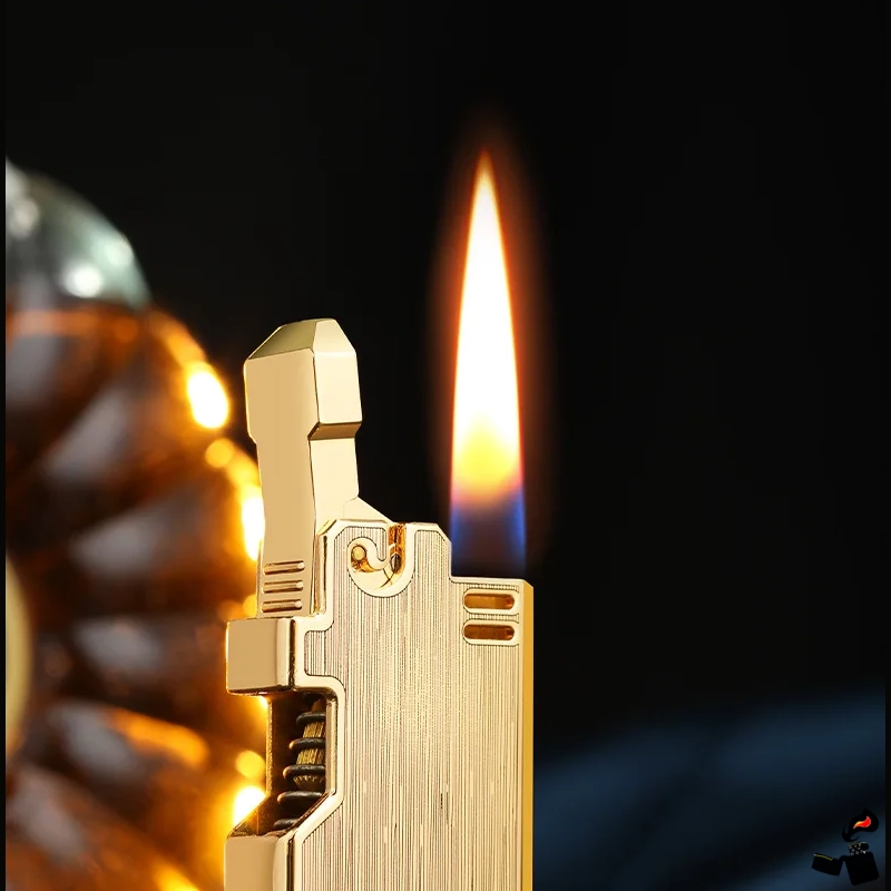 Briquet à Gaz Flamme Ouverte Lucky Flower 5 Briquet à Gaz Flamme Ouverte Lucky Flower Flamme