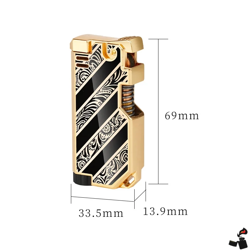 Briquet à Gaz Flamme Ouverte Lucky Flower 12 Briquet à Gaz Flamme Ouverte Lucky Flower Taille