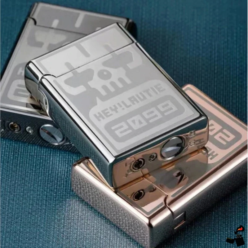 Briquet Métallique Allumage Induction 2 Briquet Métallique Allumage Induction – Image 2