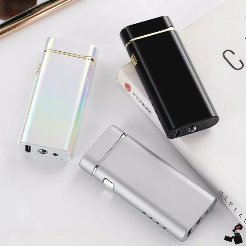 Briquet Électrique Grand Arc USB-C Lampe Torche 3 Briquet Électrique Grand Arc USB-C Lampe Torche Modèle